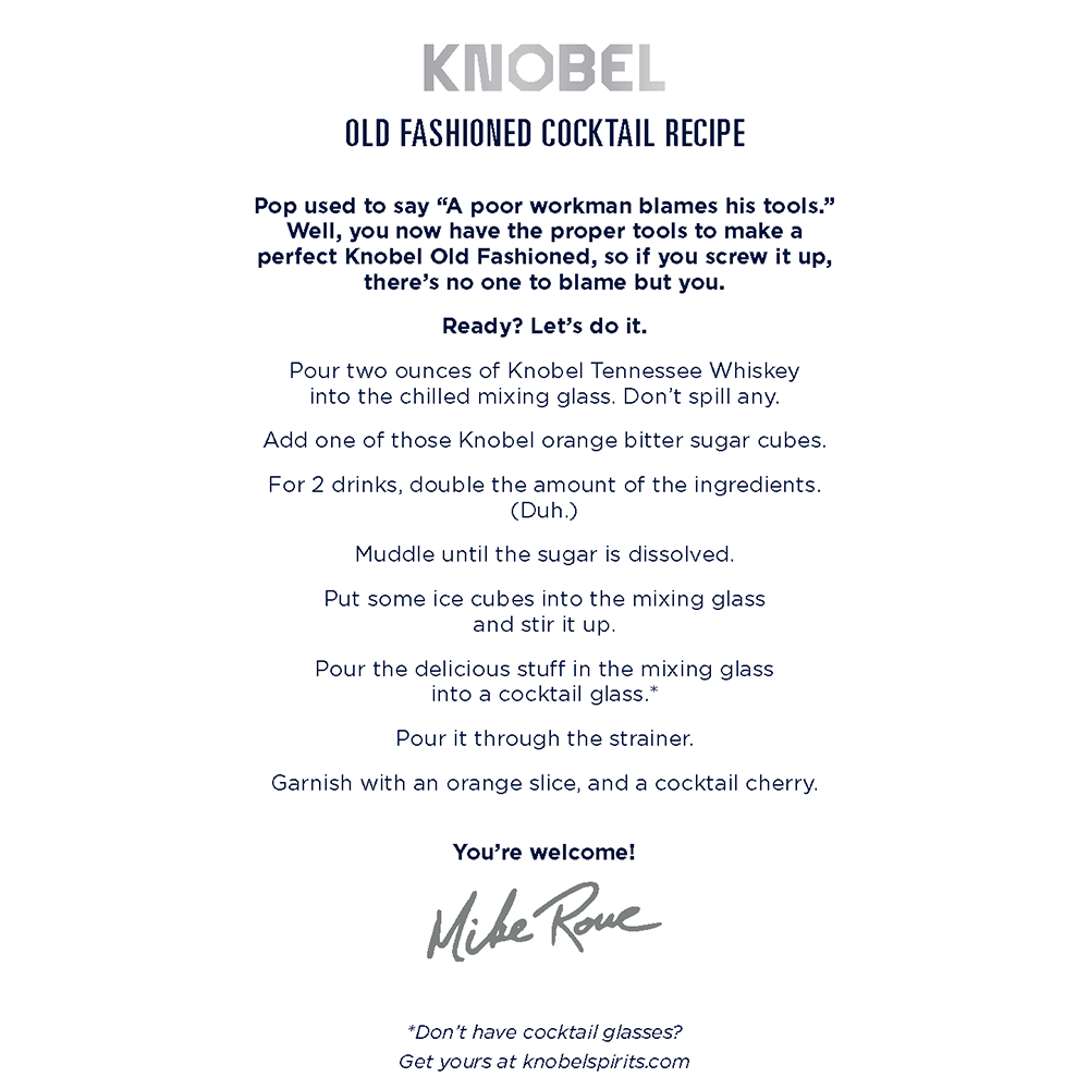 Knobel Barware Collection Bundle - RICKHOUSE