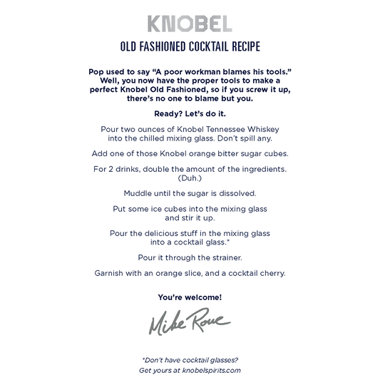 Knobel Barware Collection Bundle - RICKHOUSE