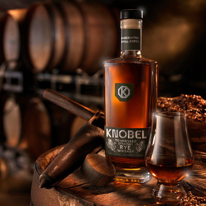Knobel Tennessee Straight Rye Whiskey Knobel Spirits